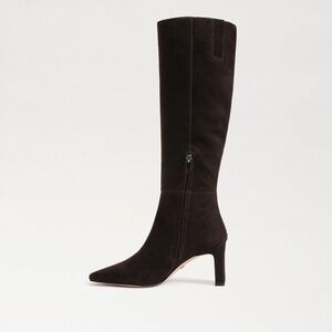 NWT Sam Edelman Suede Chocolate brown knee high boots